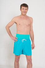 Load image in gallery viewer, Ostomy Swim Wrap - Cyan