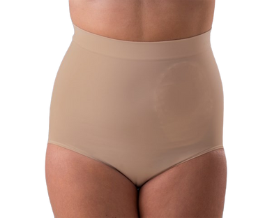 Hochbundiges Ostomie-Höschen für Frauen - Beige