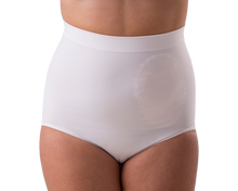 Bild in die Galerie hochladen, Ostomy High Waist Panty For Women - White