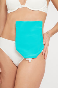 Meditex dehnbare Ostomy Pouch Abdeckung - Cyan