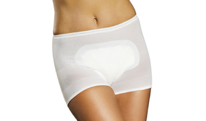 Postpartale Panty für saugfähige Binden