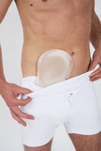 Load image in gallery viewer, Ostocare High Waist Cotton Ostomy Boxer (With Front Opening)