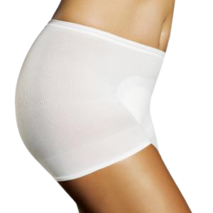 Postpartum Panty White