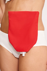 Red Ostomy Bag Cover