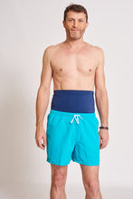 Load image in gallery viewer, Ostomy Swim Wrap - Navy Blue