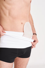 Upload image to gallery viewer, Ostomy Belt Confort Plus - White With Inside Pocket