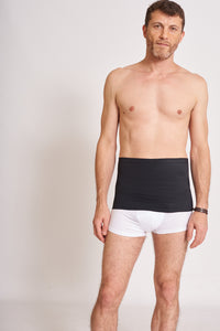 Semi-Rigid Ostomy Belt - Black