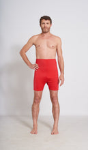 Load image in gallery viewer, Ostomy Men's High Waist Swimsuit - Red