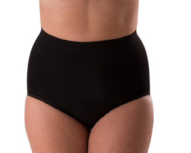 Culotte de stomie Corsinel Taille basse - Noir