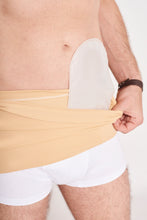 Carica l'immagine sul visualizzatore della galleria, discreta stomia Girdle - Beige con tasca interna