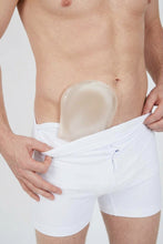 Carregar imagem para o visualizador da galeria, Boxer de Ostomia de Algodão de Cintura Alta Ostocare (Abertura Frontal)