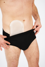 Cargar imagen en el visor de la galería, Slip Ostomía de Algodón Ostocare Cintura Alta (Sin Apertura Frontal) - PREVENTA
