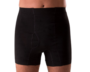 Ostomia de Boxer Corsinel Cintura Baixa - Preto