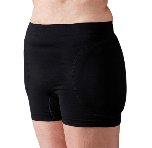 SAFEHIP AirX Discreto Protetor de quadril feminino - Preto