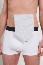 Carregar imagem no visualizador da galeria, Ostomy Pouch Cover Easy Open Cotton - Grey