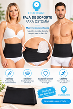 Cargar imagen en el visor de la galería, Faja Ostomía Confort Plus - Negro