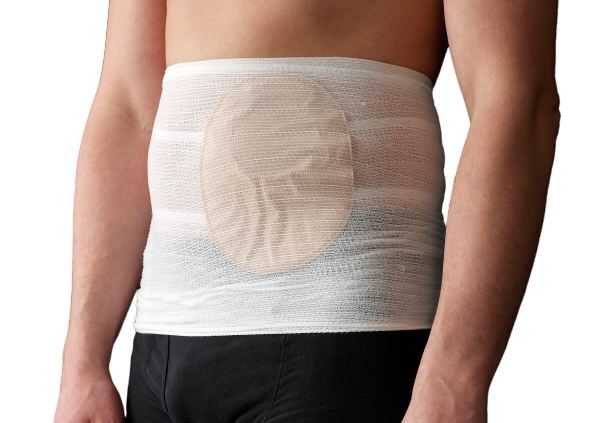 Faja abdominal de ostomía unisex PRENDAS OSTOMÍAS